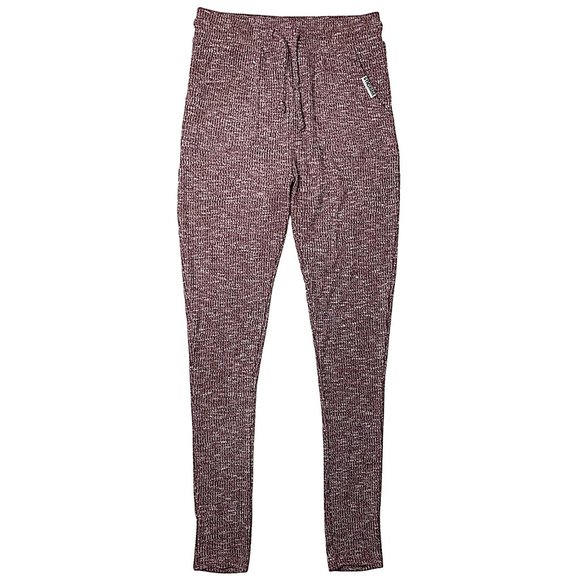 Gymshark Winter Berry Red Marl Slounge Leggings - Picture 6 of 11